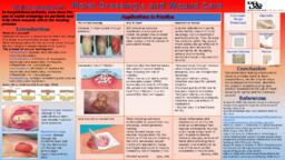 Moist dressings and wound care