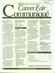 Career Fair Communique - March 1989 Vol. 1 No. 1.PDF-1