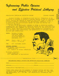 Influencing Public Opinion and Effective Lobbying