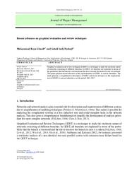 Recent advances on graphical evaluation and review techniques