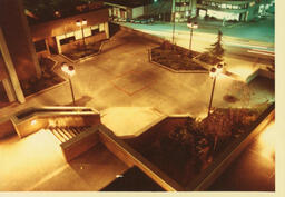 New Westminster Campus Exterior at Night