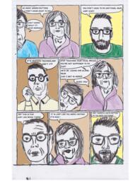 A comic visualising the experience of video-conferencing with aging parents during the COVID-19 pandemic