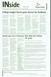 InsideDouglasCollege2003 - February 4, 2003.PDF-1