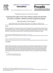 Exploring the impact of diversity-infused content and structural diversity on students' attitudes towards marginalized groups