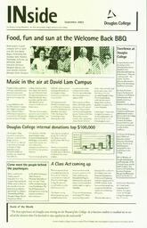InsideDouglasCollege2003 - September 2, 2003.PDF-1