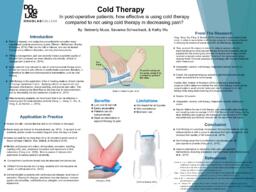 Cold Therapy