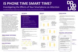 Is phone time smart time? Investigating the effects of your smartphone on attention