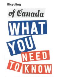 Bicycling of Canada