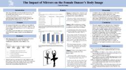The impact of mirrors on the female dancer’s body image
