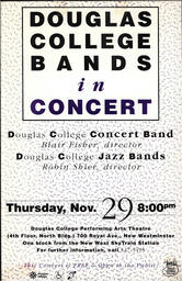 Douglas College Bands in Concert