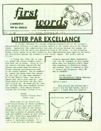 First Words - February 29, 1972 Vol. 1 No. 4.PDF-1