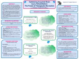 How can Therapeutic Recreation (TR) interventions be optimized to improve outcomes 