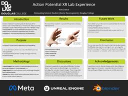 Action potential XR lab experience