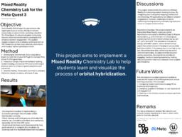 Mixed reality chemistry lab for the Meta Quest 3